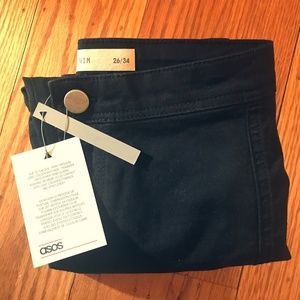 ASOS Size 26 Stretchy Black Skinny Jegging Jean